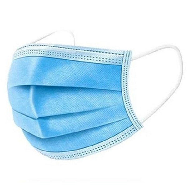 Calibre Level 2, Type IIR Face Mask with Ear Loops 3 Ply, Blue 50 per ...