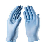 Premium Blue Nitrile Powder Free Gloves (100/pack)